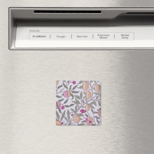 Vier Früchte, William Morris Magnet (In Situ (Geschirrspüler))