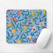 Vier Früchte, William Morris Mousepad (Mit Mouse)