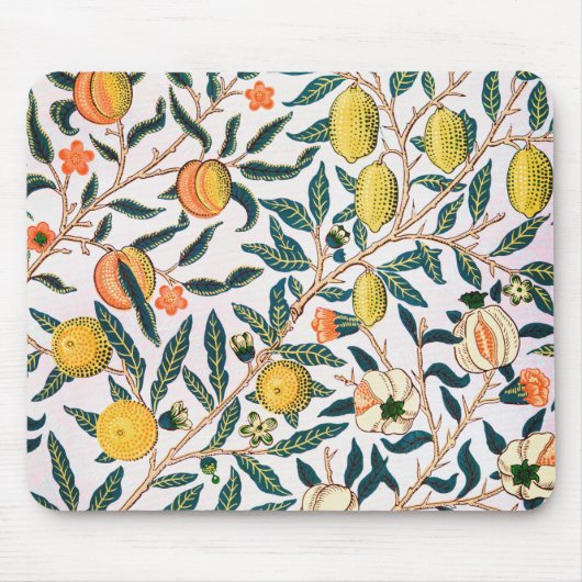 Vier Früchte, William Morris Mousepad (Vorne)