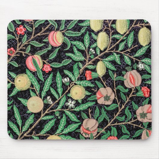 Vier Früchte, William Morris Mousepad (Vorne)
