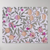 Vier Früchte, William Morris Poster (Vorne)