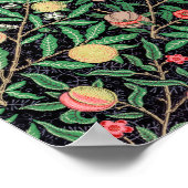 Vier Früchte, William Morris Poster (Ecke)