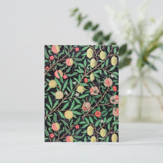 Vier Früchte, William Morris Postkarte (Stehend Vorderseite)