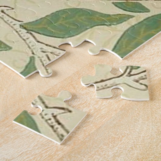 Vier Früchte, William Morris Puzzle (Seite)