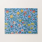 Vier Früchte, William Morris Puzzle (Horizontal)