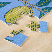 Vier Früchte, William Morris Puzzle (Seite)