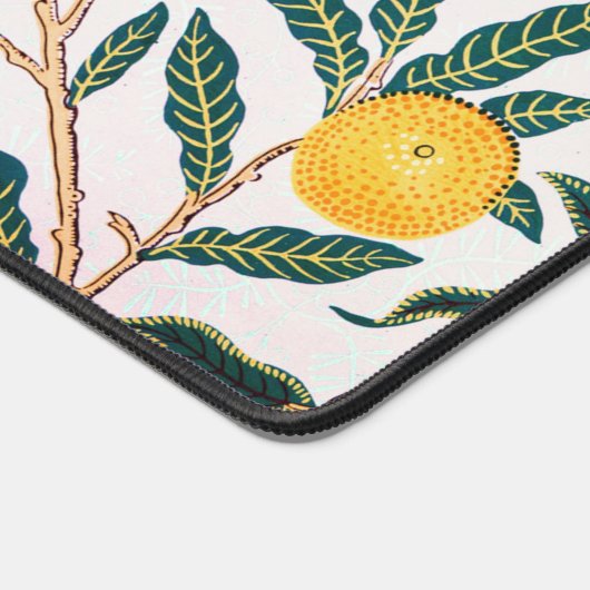 Vier Früchte, William Morris Schreibtischunterlage (Ecke)