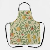 Vier Früchte, William Morris Schürze (Vorderseite)