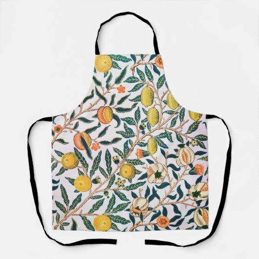 Vier Früchte, William Morris Schürze (Vorderseite)