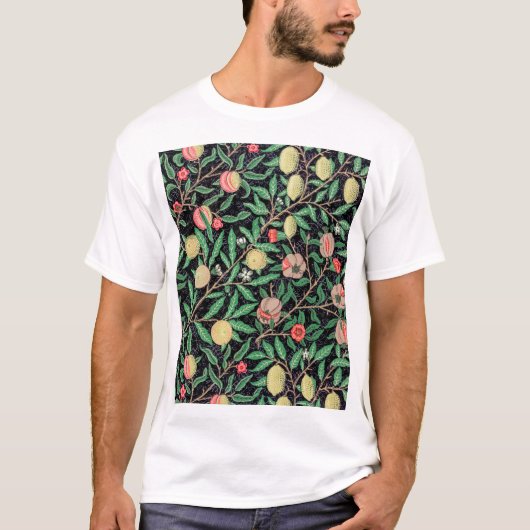 Vier Früchte, William Morris T-Shirt (Vorderseite)