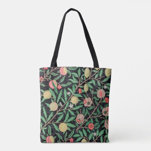 Vier Früchte, William Morris Tasche (Rückseite)