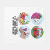 Vier führende nicht-medizinische Ursachen... Fleecedecke (Vorderseite (Horizontal))