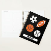Vier Funny Sports Balls Planer (Anzeige)