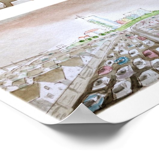 Vier Futures Poster (Ecke)