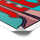 Vier Gals auf Jersey Shore, Poster (Ecke)