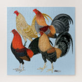 Vier Gamecocks Puzzle (Vertikal)