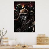 Vier gegen das Abyss-Poster Poster (Küche)