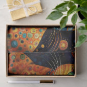 Vier Gemusterte Katzen Dekoupage Tissue Paper Seidenpapier (Geschenk)