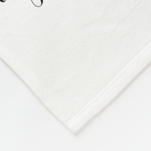 Vier-Generation-Foto-Blumenbaum Fleecedecke (Ecke)