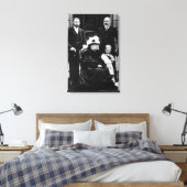 Vier Generationen Viktorianischer Lizenzgebühren Leinwanddruck (Insitu (Schlafzimmer))