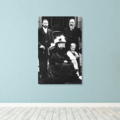 Vier Generationen Viktorianischer Lizenzgebühren Leinwanddruck (Insitu (Holzboden))