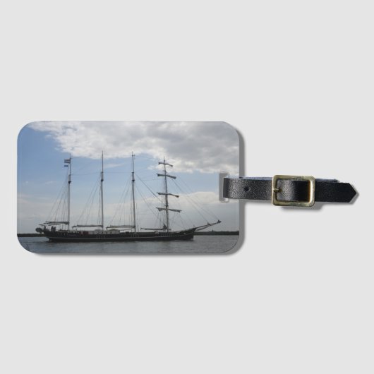 Vier Gepäckträger-Master-Tag Gepäckanhänger (Vorderseite (Horizontal))