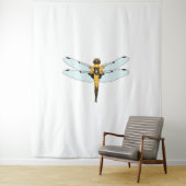 vier gepunktete Libelle Wandteppich (Beispiel)