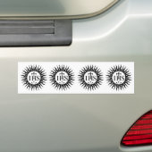 VIER Gesellschaft Jesu (Jesuiten) Autoaufkleber (Auf Auto)