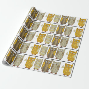 Vier Goldhüllen-Umschlagpapier Geschenkpapier