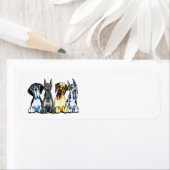 Vier große Dänen (Insitu)