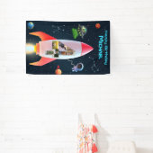 Vier große Fotos | 4. Weltraumrakete Banner (InSitu)