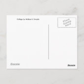 Vier große Häuptlinge Postkarte (Rückseite)