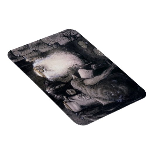 Vier große Rollen Magnet (Rechte Seite)