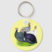 Vier Guinea Schlüsselanhänger (Vorderseite)