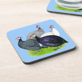 Vier Guinea Untersetzer (Linke Seite)