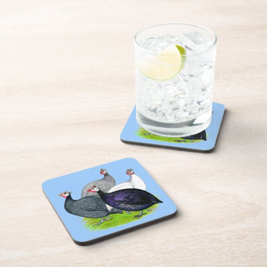 Vier Guinea Untersetzer (Rechte Seite)