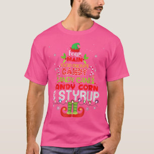 Vier Hauptspeisengruppen, Süßkartoffeln, Zuckermai T-Shirt
