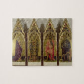 Vier Heilige vom Quaratesi Polyptych: Mary-Mag Puzzle (Horizontal)