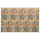 vier Himmelstiere Stoff (Yard (91,4 cm))