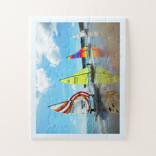 Vier Hobie Boote Puzzle (Vertikal)