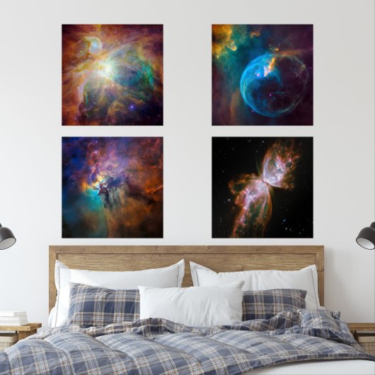 Vier Hübsche NebelFotos Bilderwand Sets (Schlafzimmer)