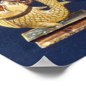 Vier Inkarnationen von Vishnu Poster (Ecke)