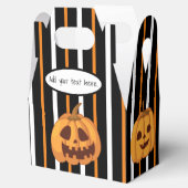 Vier Jack-O-Lanterns Gevor Box Geschenkschachtel (Geöffnet)