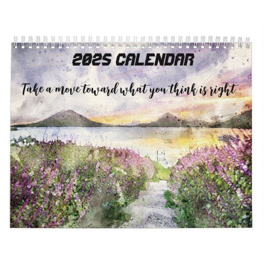 Vier Jahreszeiten 2025 Kalender (Titelbild)