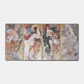 Vier Jahreszeiten, Alphonse Mucha Schreibtischunterlage (Vorderseite)
