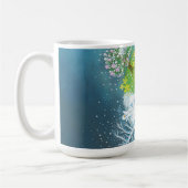 Vier Jahreszeiten auf Erden Kaffeetasse (Links)