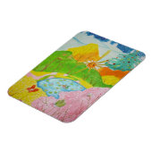 Vier Jahreszeiten glücklich Magnet (Linke Seite)