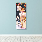 Vier Jahreszeiten - Herbst Leinwanddruck (Insitu (Holzboden))