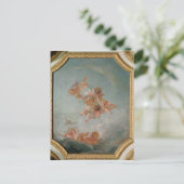 Vier Jahreszeiten im Saal du Conseil - Frühjahr Postkarte (Stehend Vorderseite)