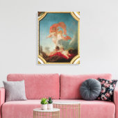 Vier Jahreszeiten im Saal du Conseil - Sommer Leinwanddruck (Insitu (Wohnzimmer))